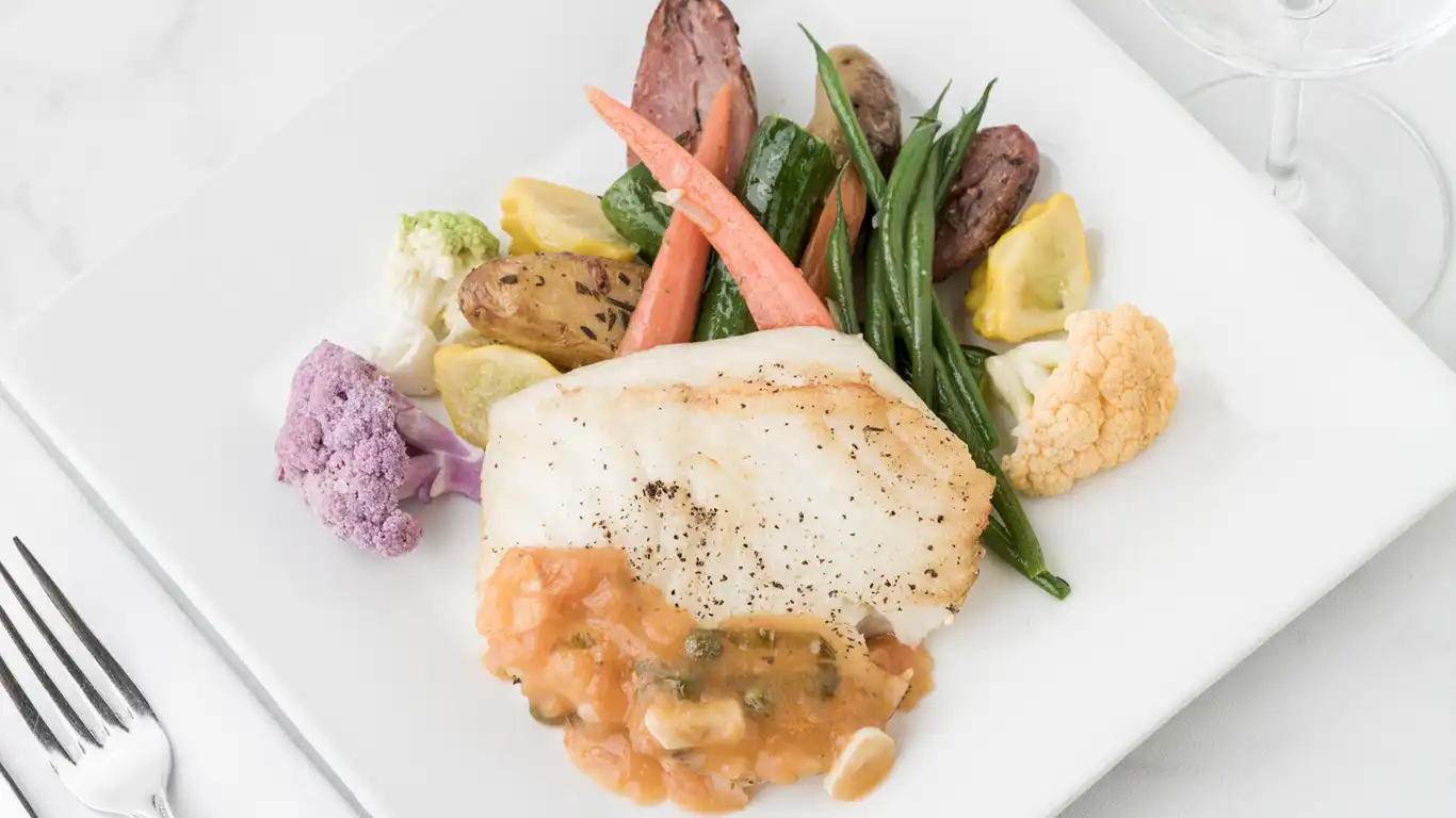 Baked Chilean Seabass Provencal